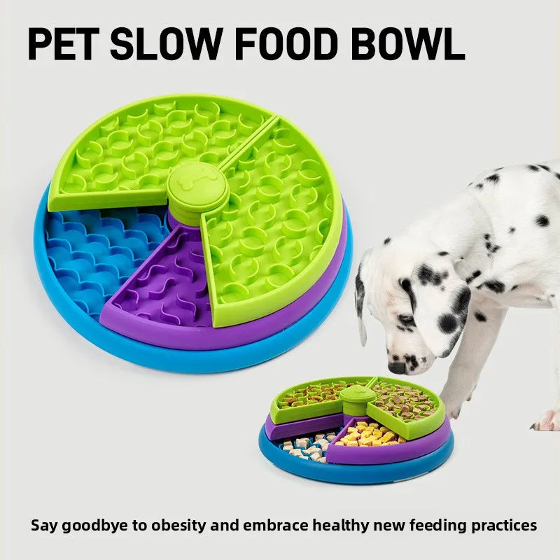 PerspectaaThree-Layer Slow-Feeding Pet Bowl