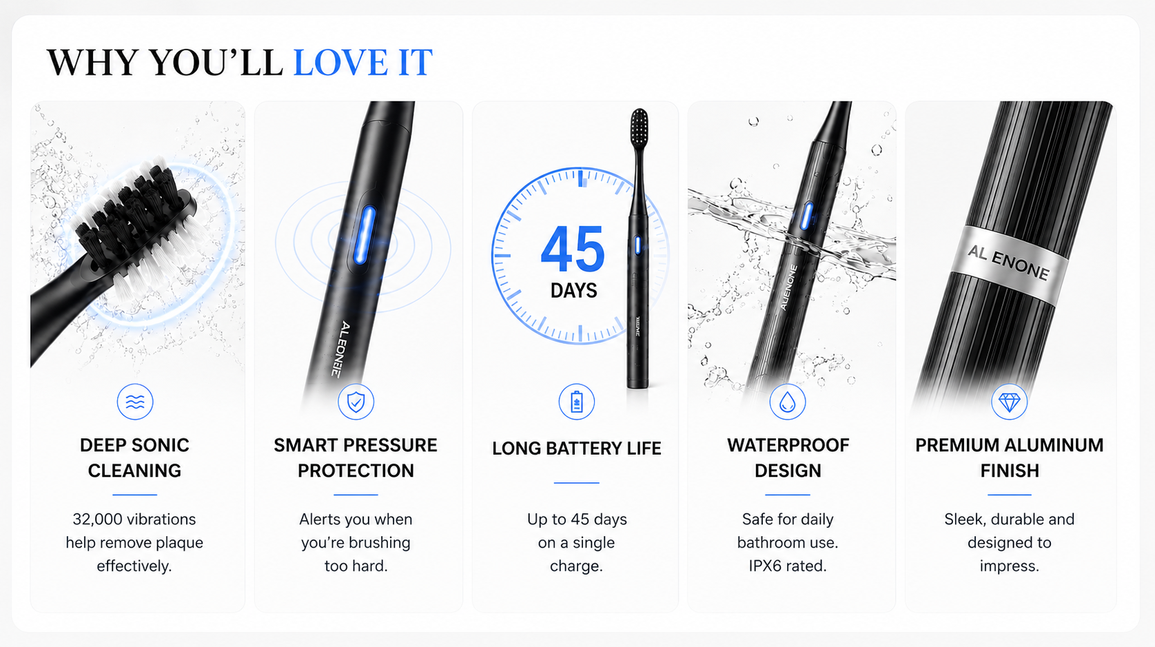 Perspectaa Electric Toothbrush - Landing Image 3