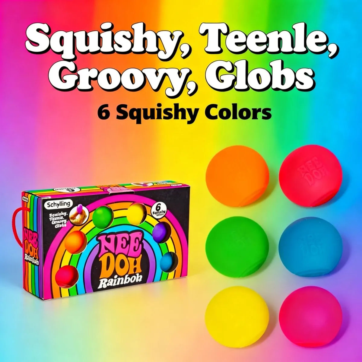 PerspectaaRainbow Teenie Stress Relief Ball