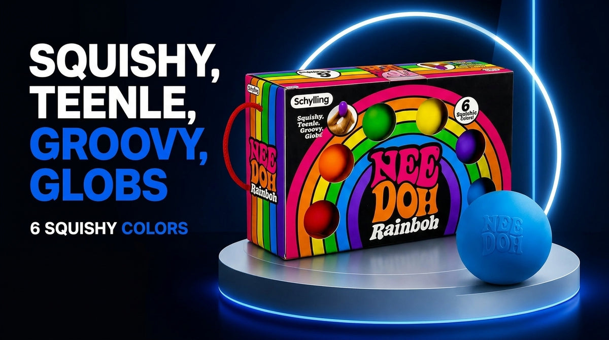 Perspectaa Rainbow Teenie Stress Relief Ball - Landing Image 1