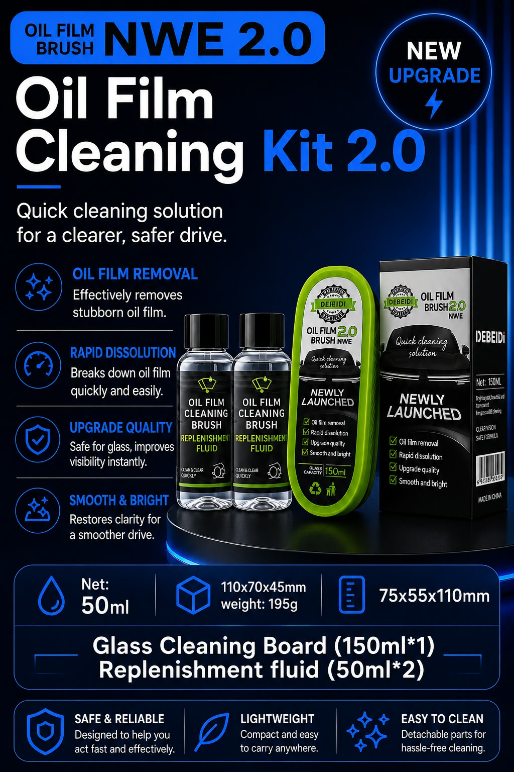 Perspectaa ClearVision™ Glass Oil Film Remover - Landing Image 1