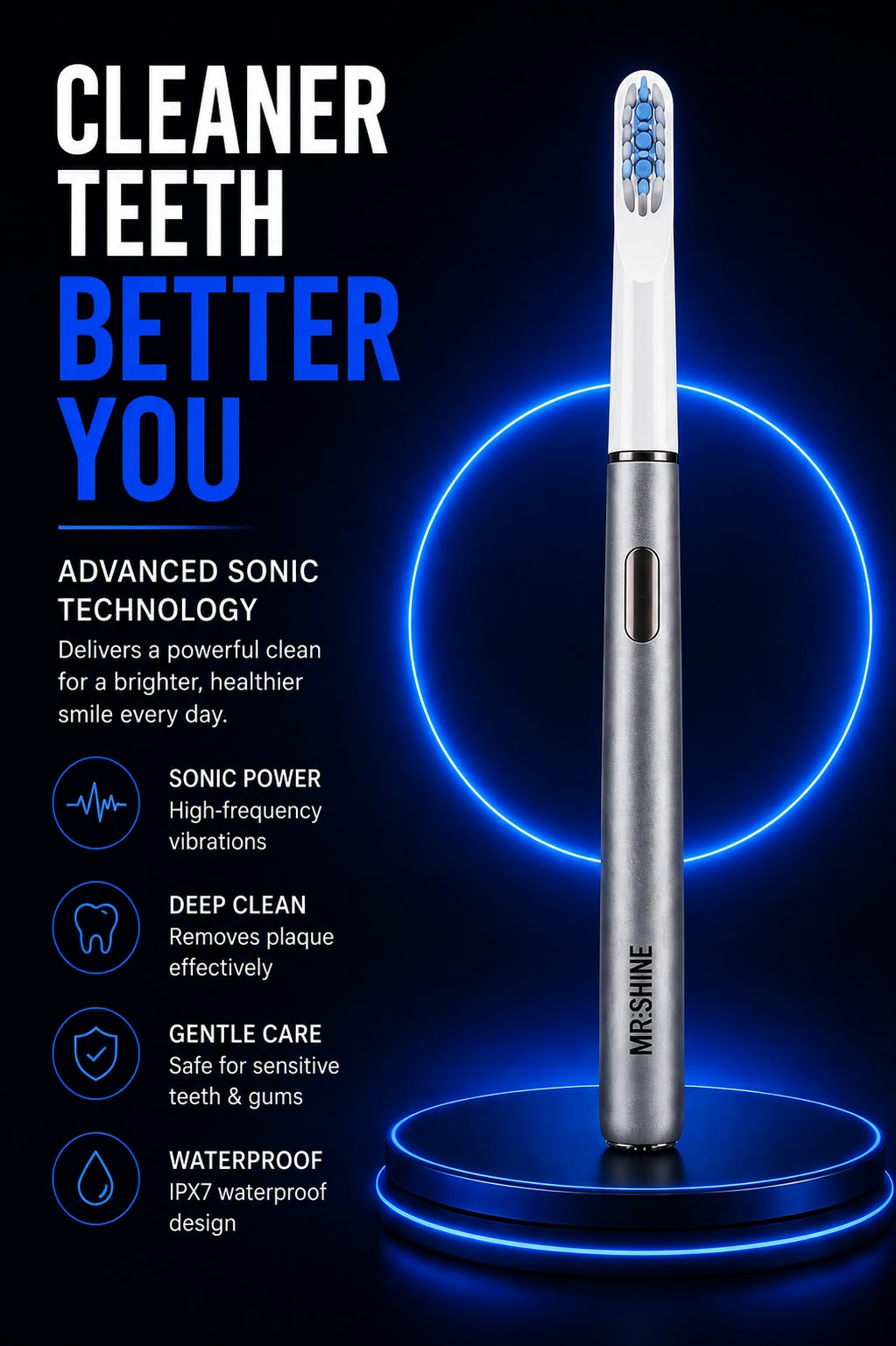 Perspectaa Electric Toothbrush - Landing Image 1