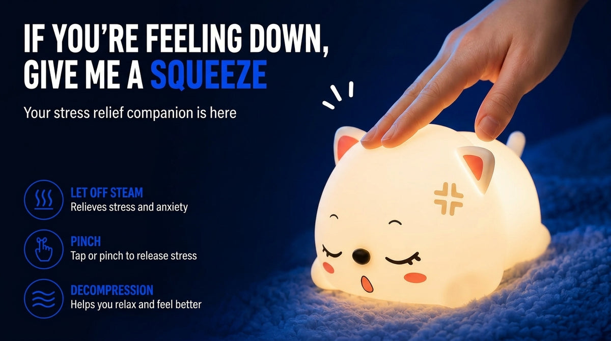 Perspectaa Animal Shape Rechargeable Night Light - Landing Image 1