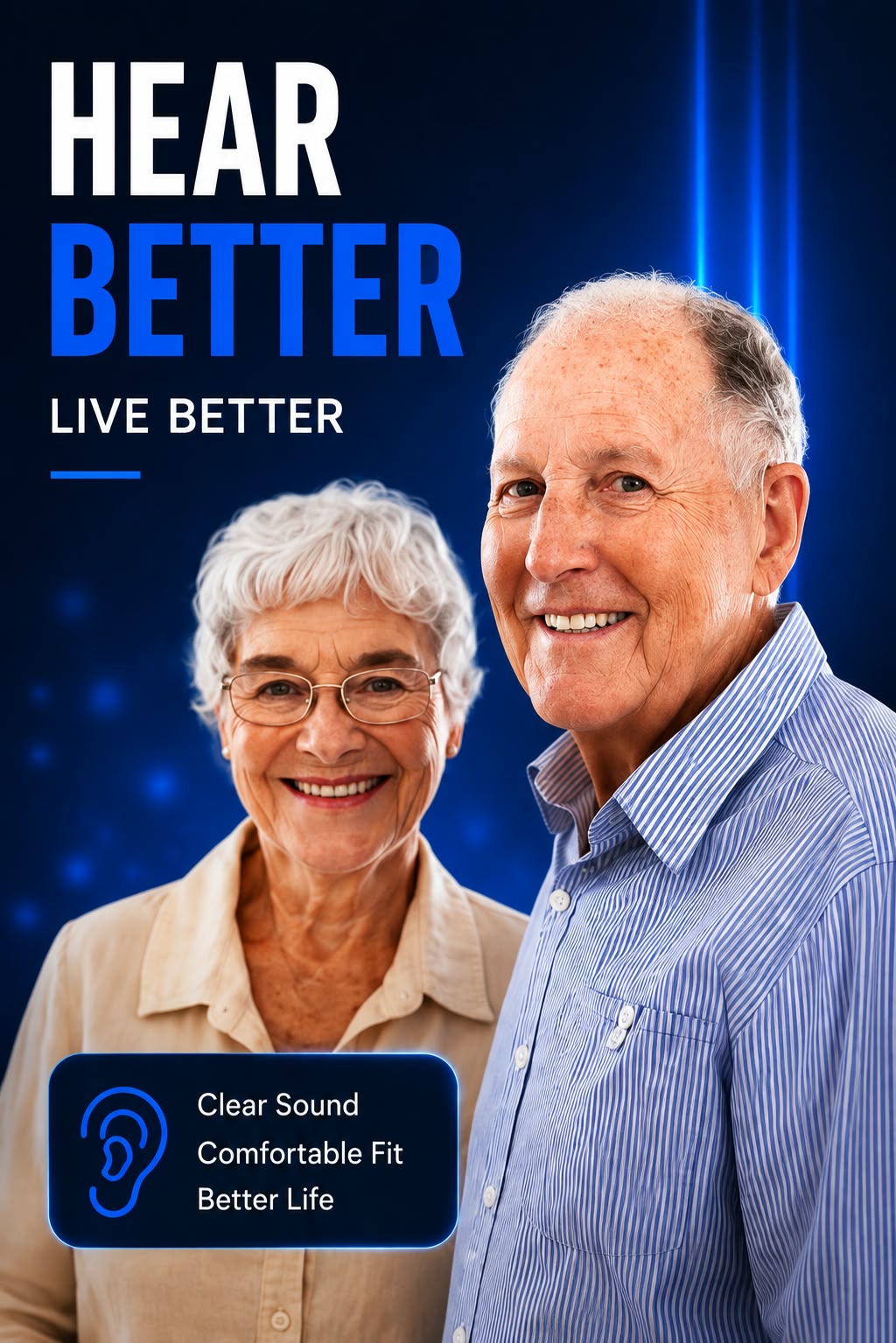 Perspectaa TruHear™ | Invisible Behind The Ears Hearing Aids - Landing Image 3