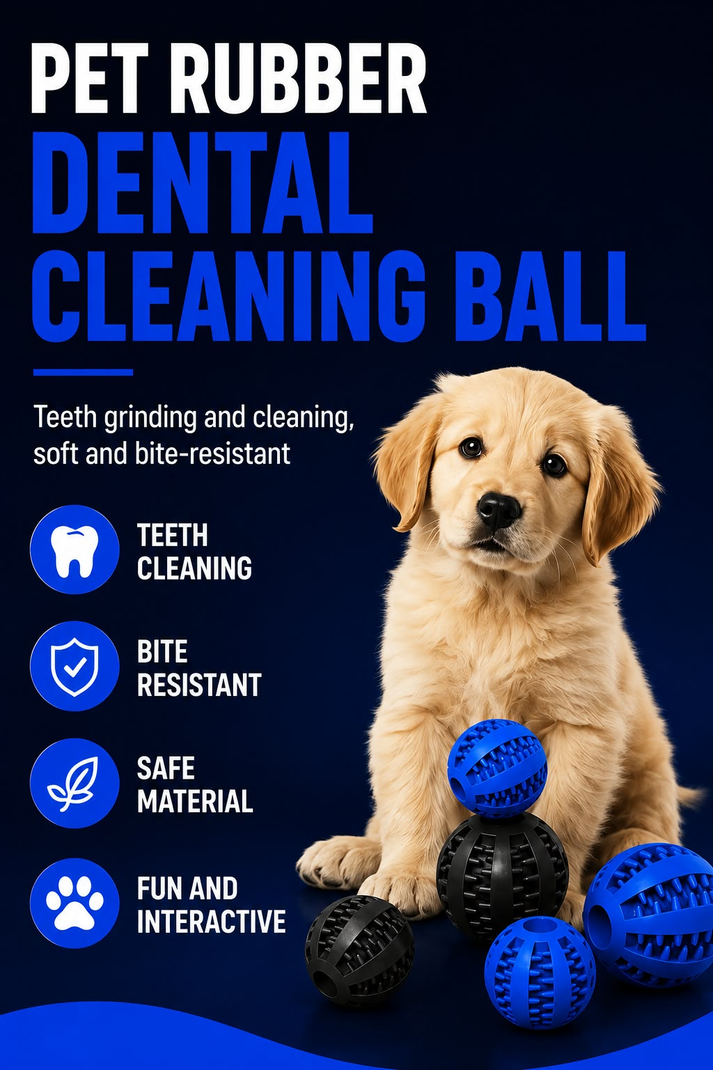 Perspectaa Pet Chew Toy with Food Dispenser - Landing Image 1