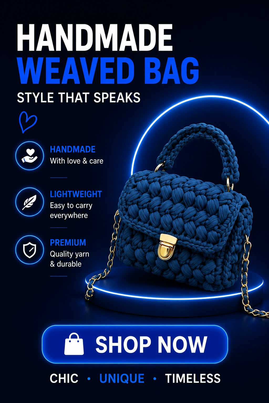 Perspectaa Handmade Woven Crossbody Bag - Landing Image 1