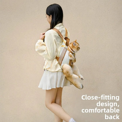 Perspectaa Pet Carrier Backpack for Small Dogs
