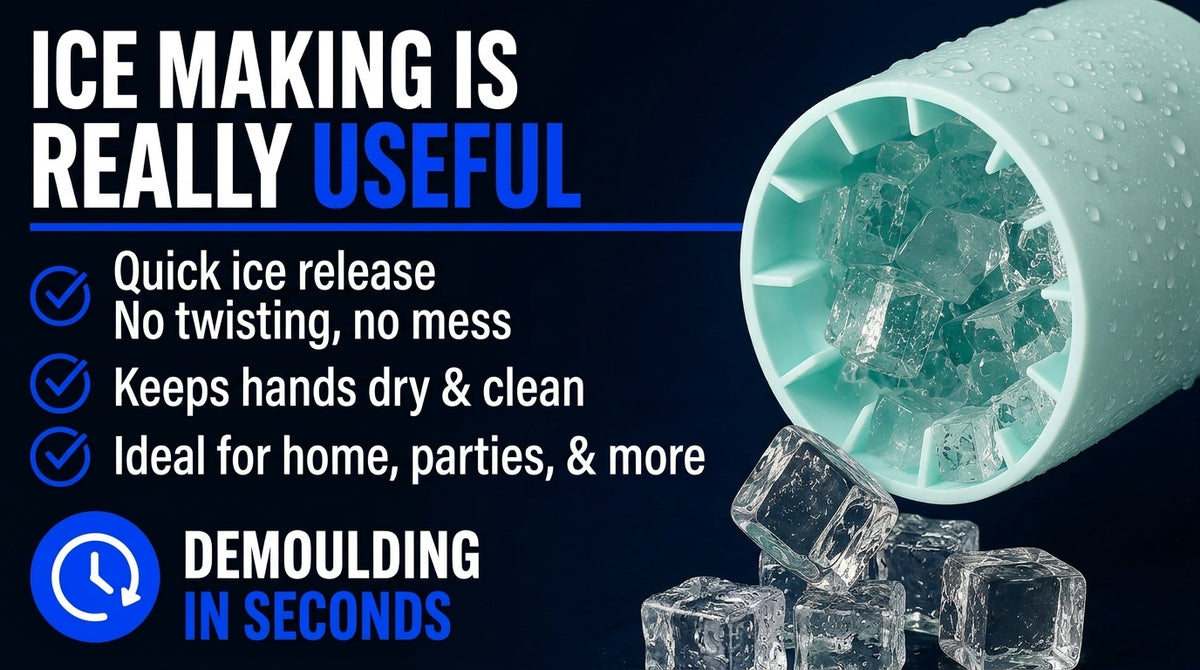 Perspectaa Silicone Ice Cube Mold - Landing Image 2