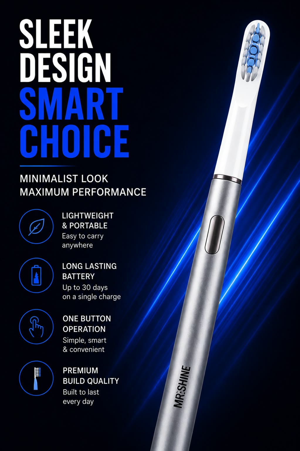 Perspectaa Electric Toothbrush - Landing Image 2