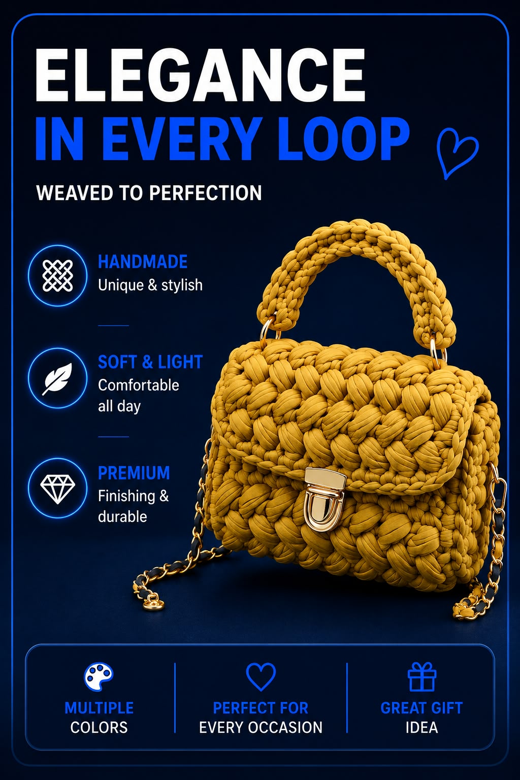 Perspectaa Handmade Woven Crossbody Bag - Landing Image 2