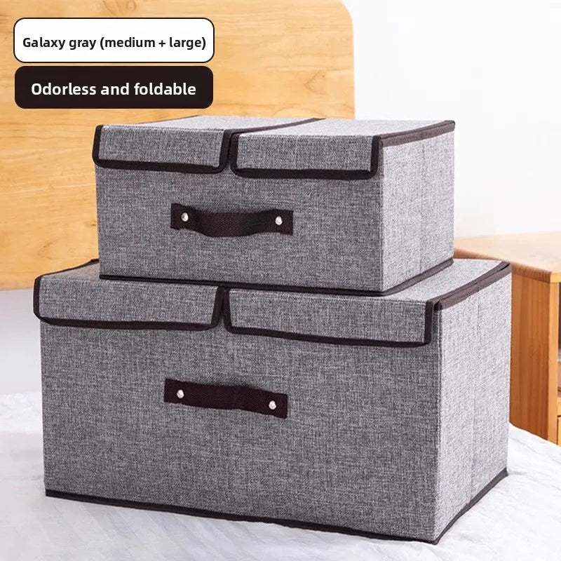 Perspectaa Foldable Fabric Storage Box with Dividers
