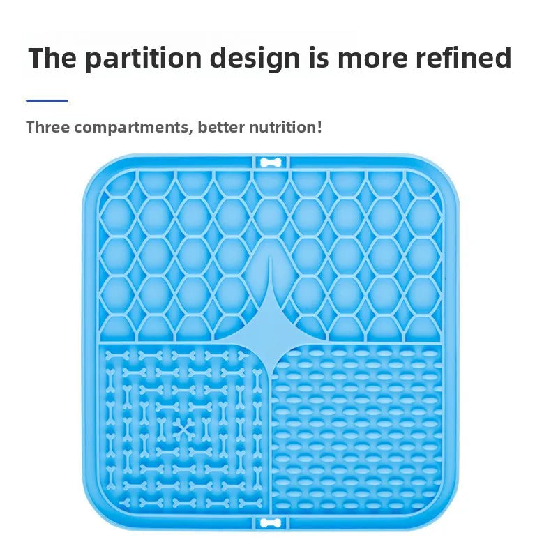 Perspectaa Silicone Pet Licking Slow Feeder Pad
