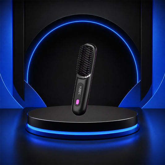 Perspectaa Wireless Hair Straightening Comb with Negative Ion Technology