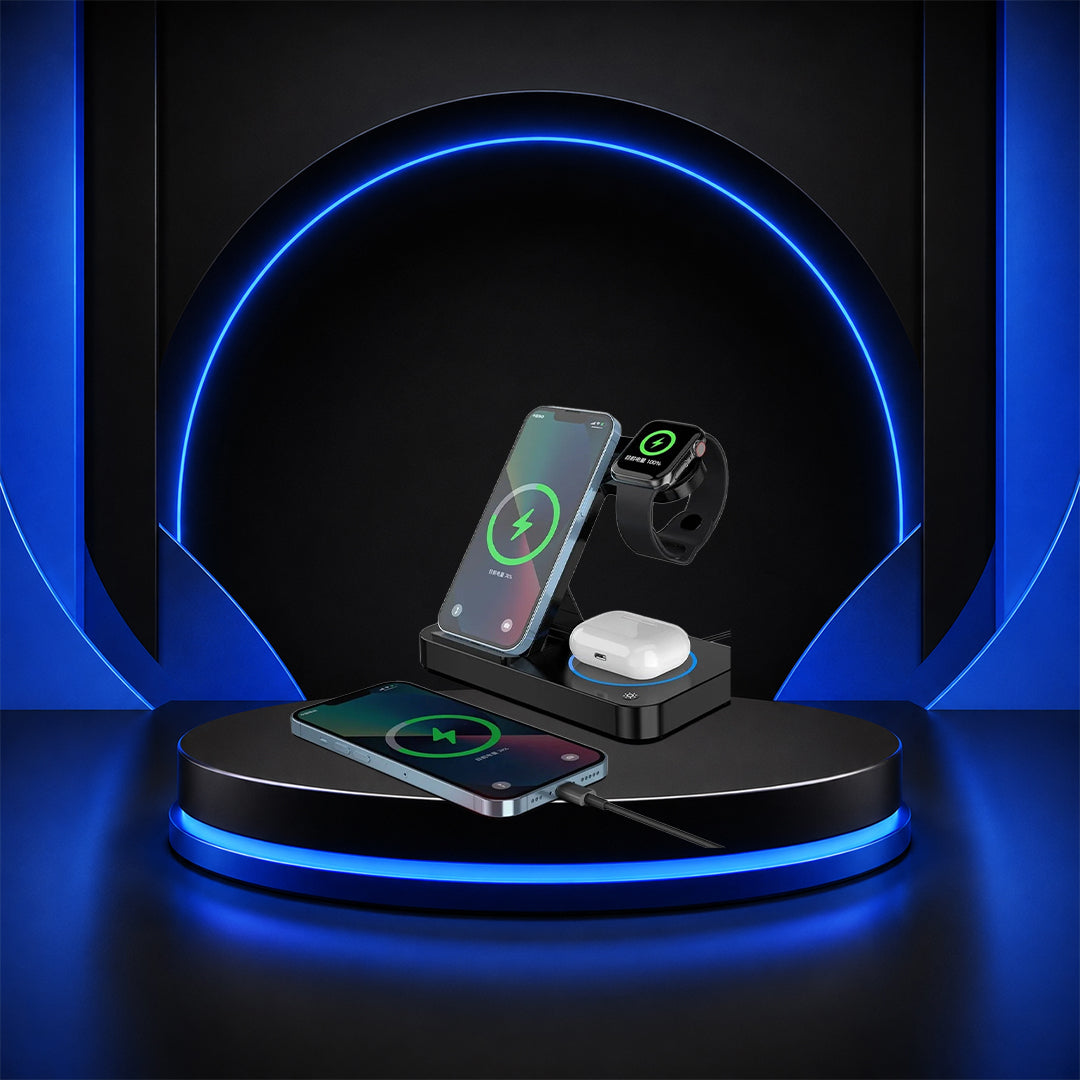 Perspectaa Universal 4-in-1 Wireless Fast Charger