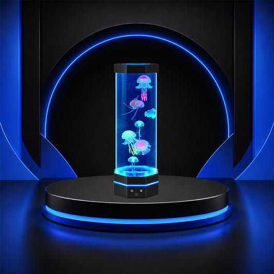 Perspectaa Remote Control Color Changing Jellyfish USB Night Light
