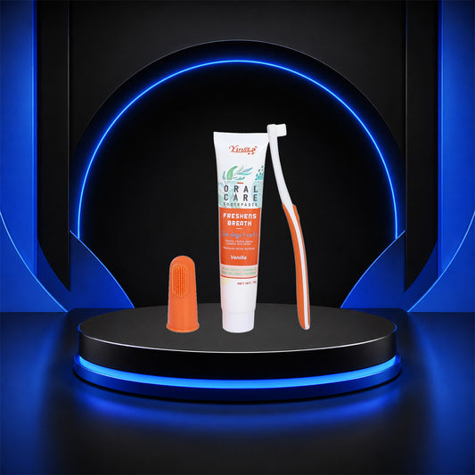 Perspectaa Pet Dental Care Toothpaste and Toothbrush Set