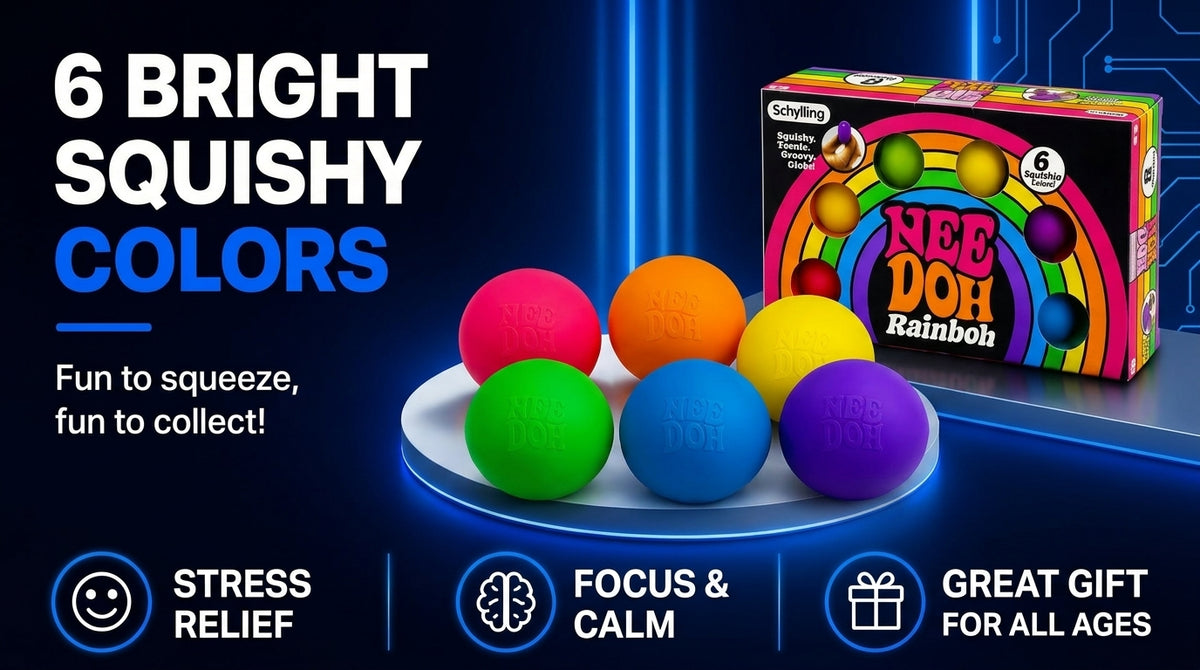 Perspectaa Rainbow Teenie Stress Relief Ball - Landing Image 3