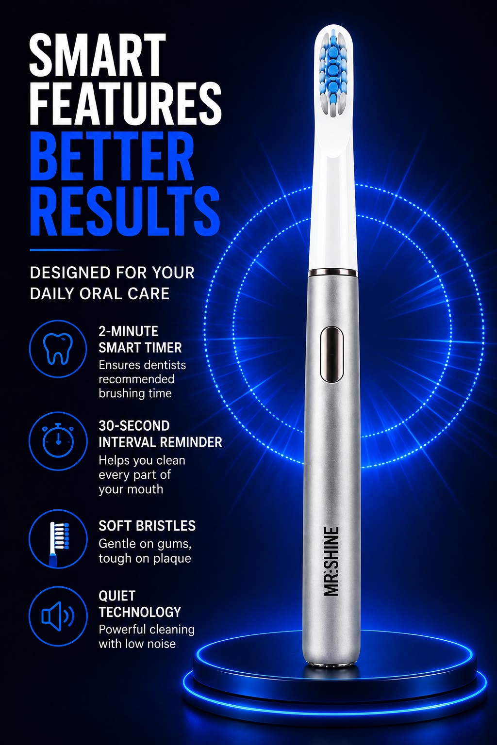 Perspectaa Electric Toothbrush - Landing Image 3