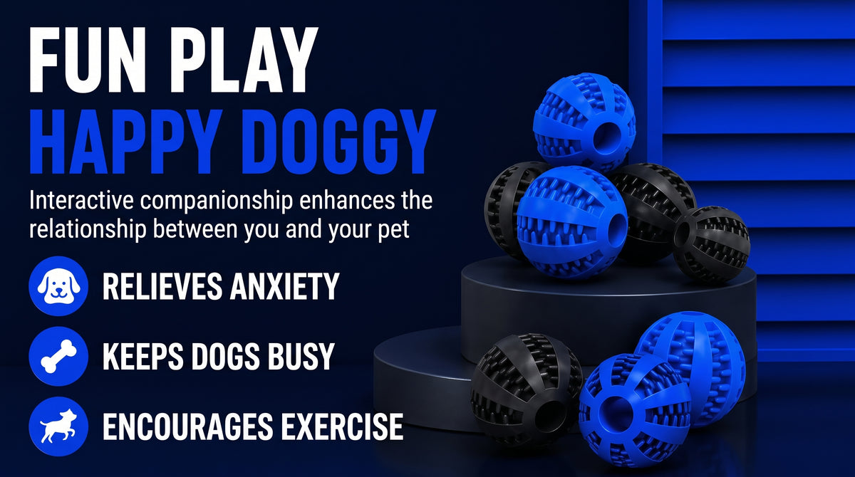 Perspectaa Pet Chew Toy with Food Dispenser - Landing Image 3