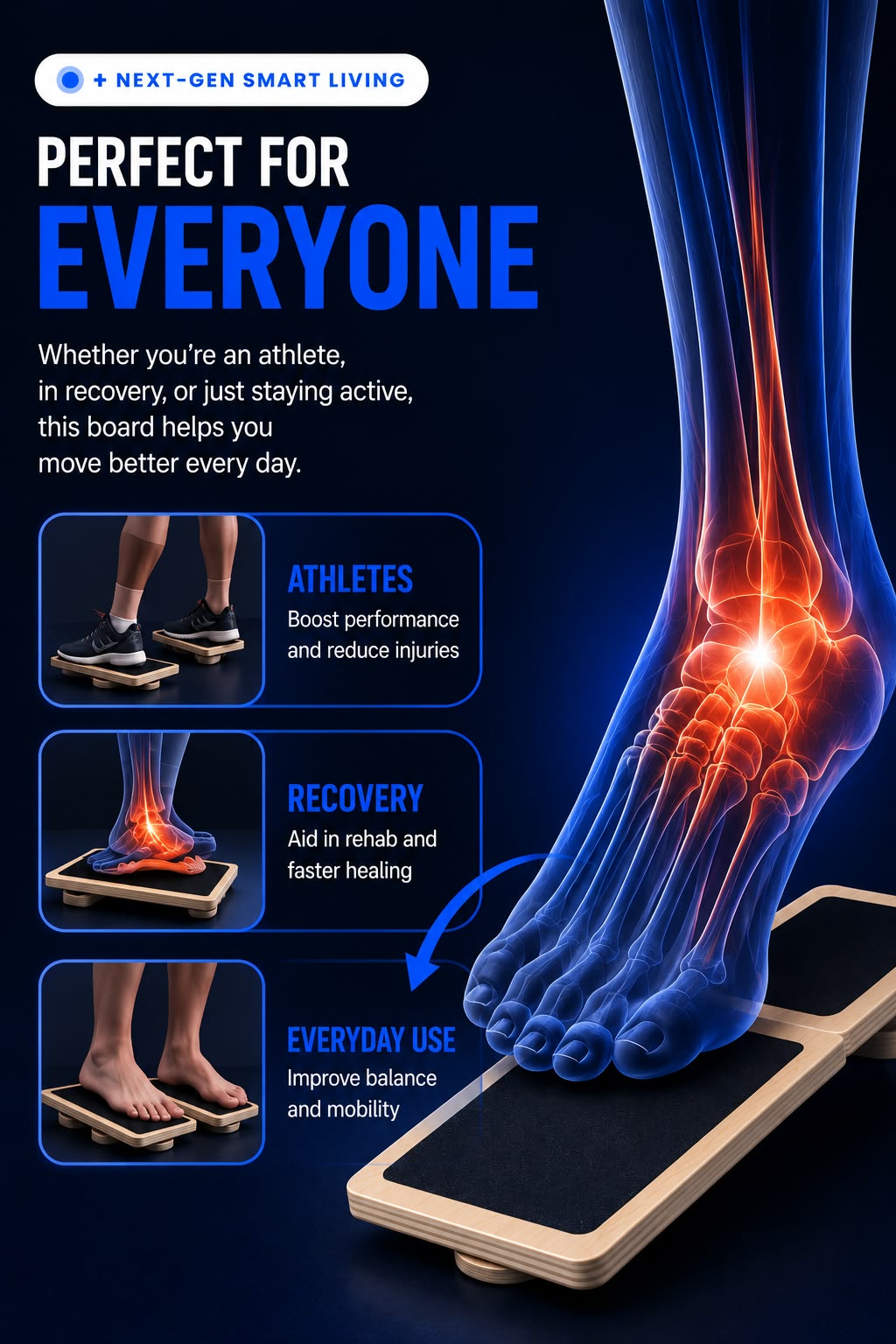 Perspectaa Ankle Balance Board - Landing Image 3
