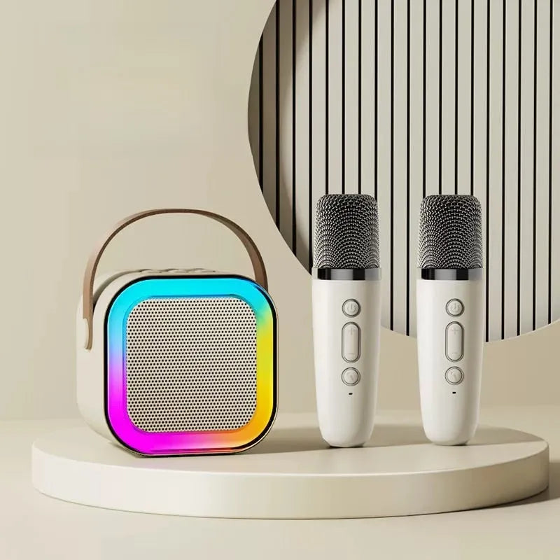 PerspectaaPortable Bluetooth Karaoke Speaker with Microphone