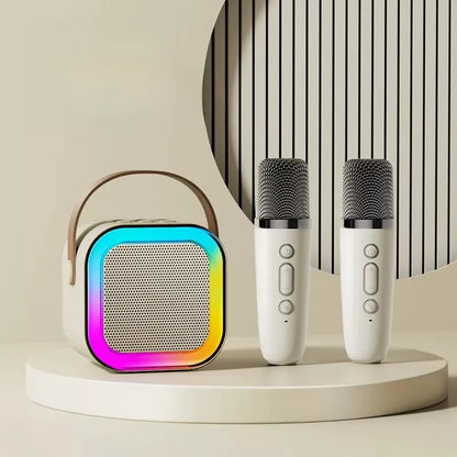 PerspectaaPortable Bluetooth Karaoke Speaker with Microphone