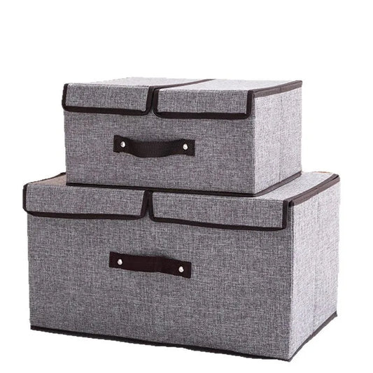 Perspectaa Foldable Fabric Storage Box with Dividers
