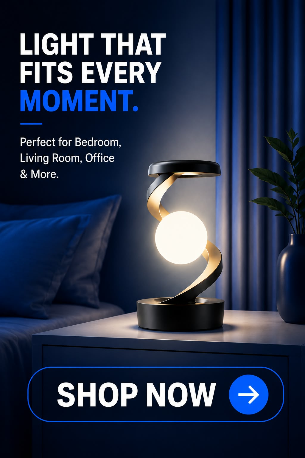 Perspectaa LED Desk Lamp - Landing Image 1