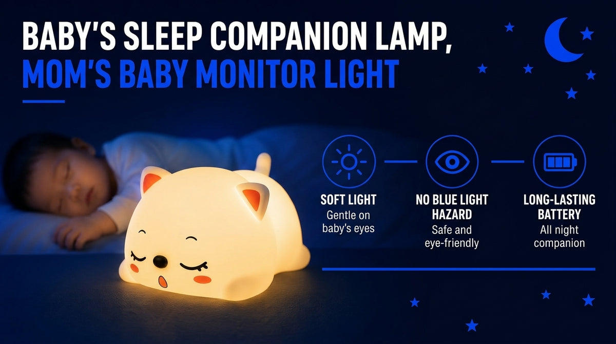 Perspectaa Animal Shape Rechargeable Night Light - Landing Image 4