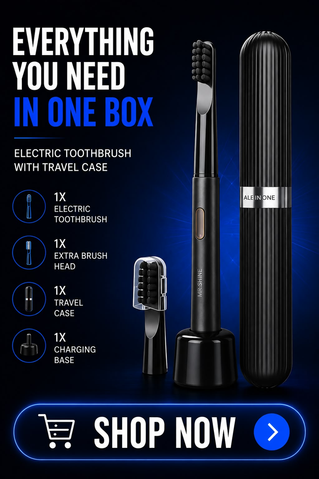 Perspectaa Electric Toothbrush - Landing Image 4