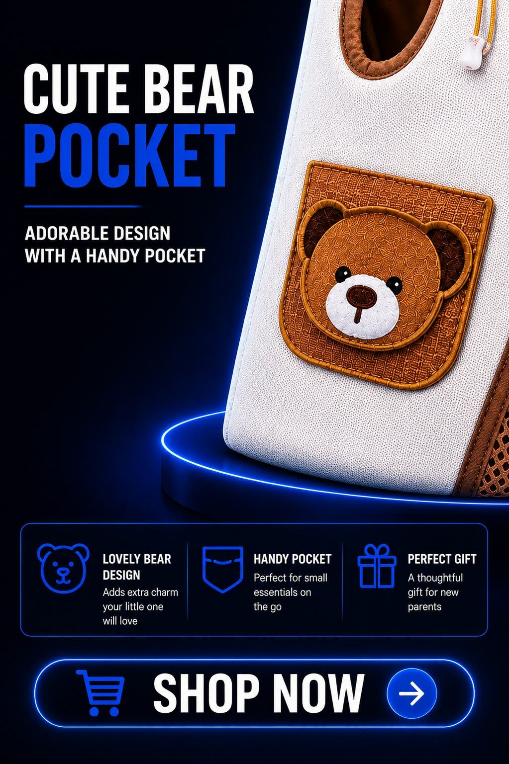 Perspectaa Pet Carrier Backpack for Small Dogs - Landing Image 3