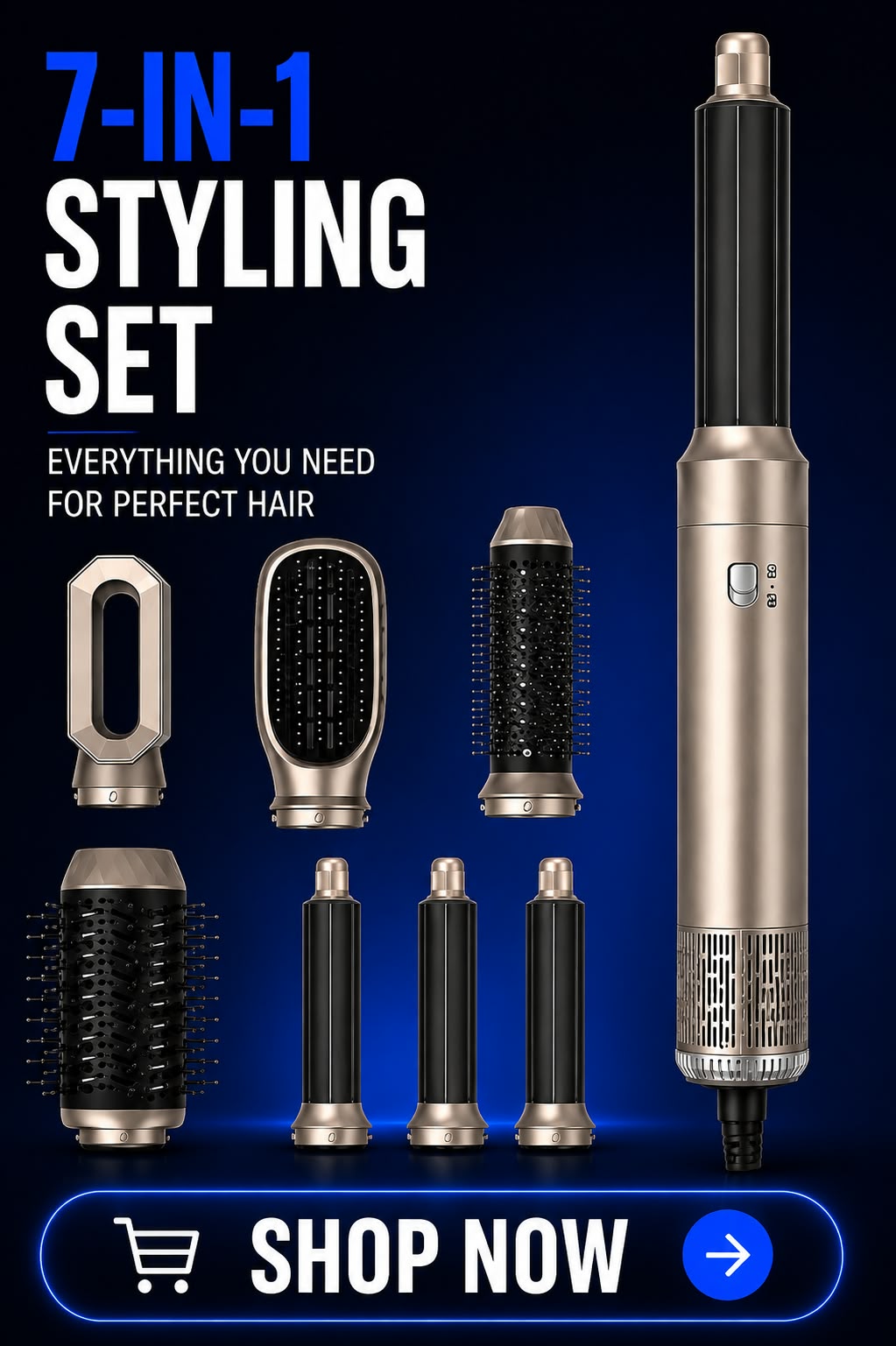 Perspectaa Professional Hair Dryer with Negative Ion Technology - Landing Image 4