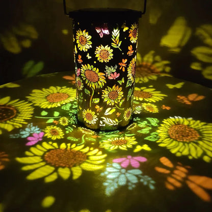 Perspectaa Solar Powered Outdoor Garden Hanging Ligh