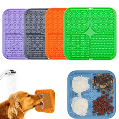Perspectaa Silicone Pet Licking Slow Feeder Pad
