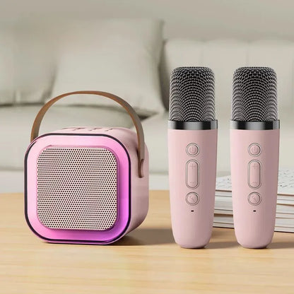 PerspectaaPortable Bluetooth Karaoke Speaker with Microphone