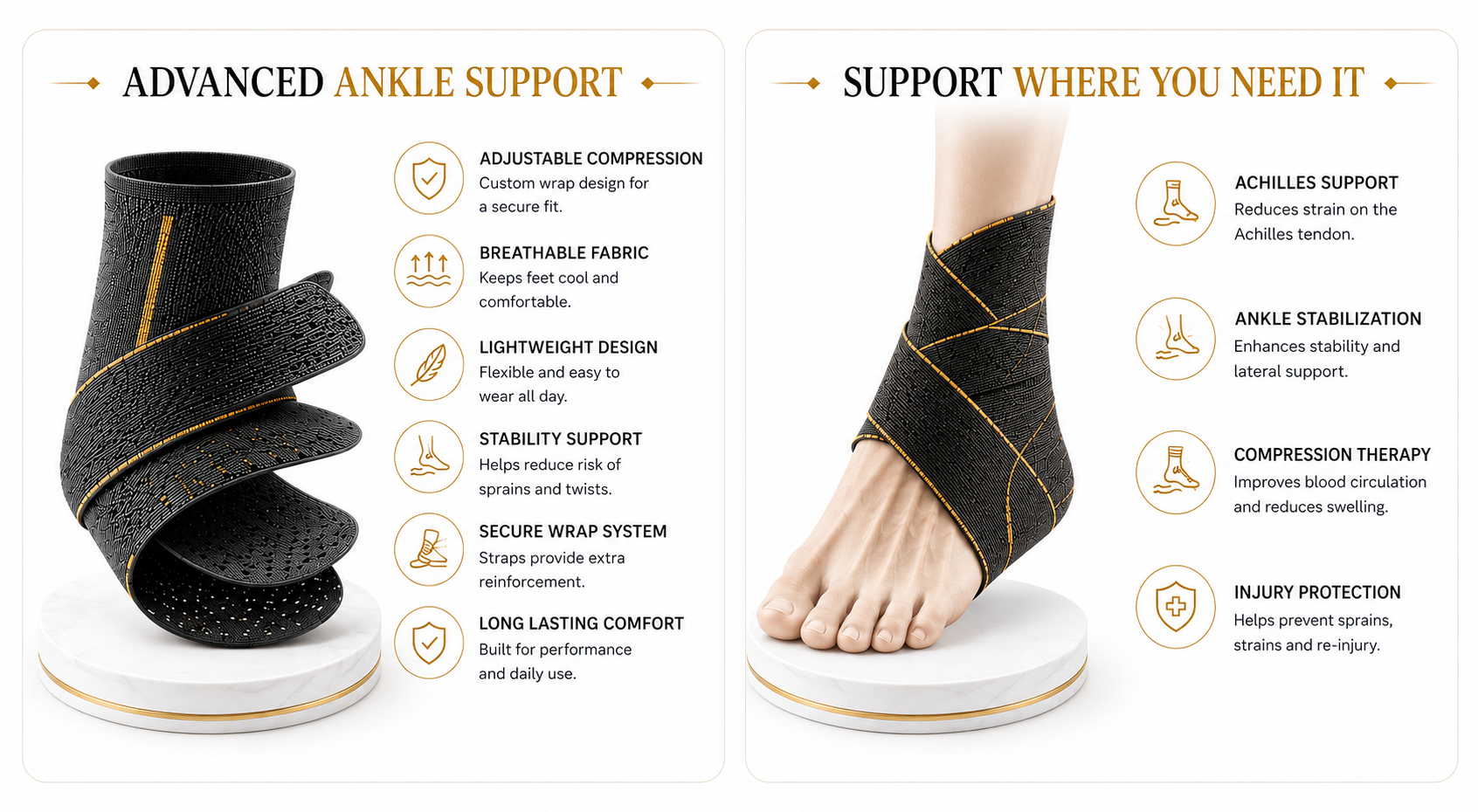 Perspectaa ABIRAM Ankle Brace - Landing Image 2