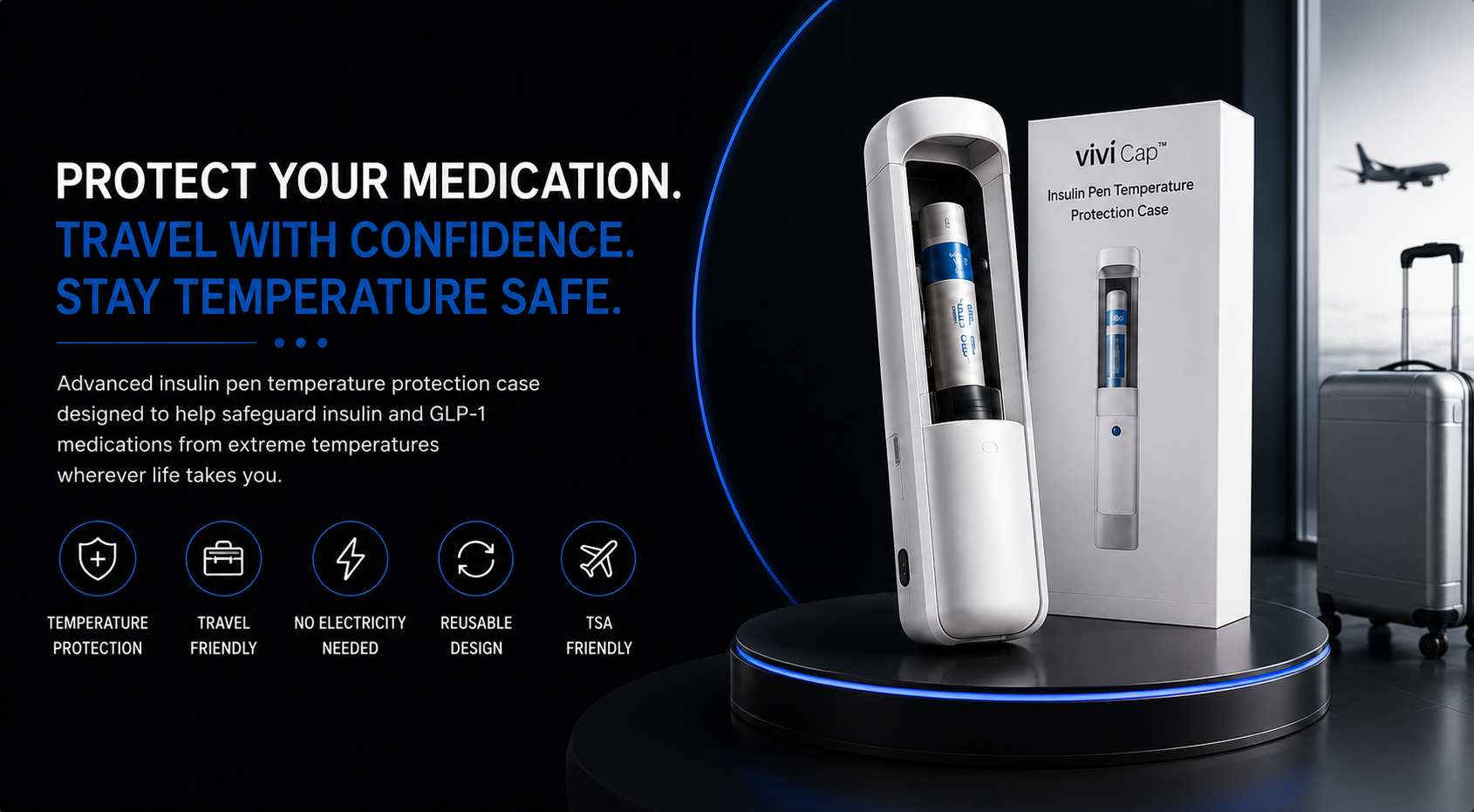 PerspectaaVIVI Cap™ Insulin Pen Temperature - Landing Image 1