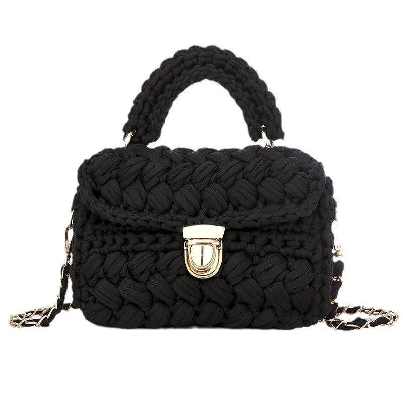 Perspectaa Handmade Woven Crossbody Bag