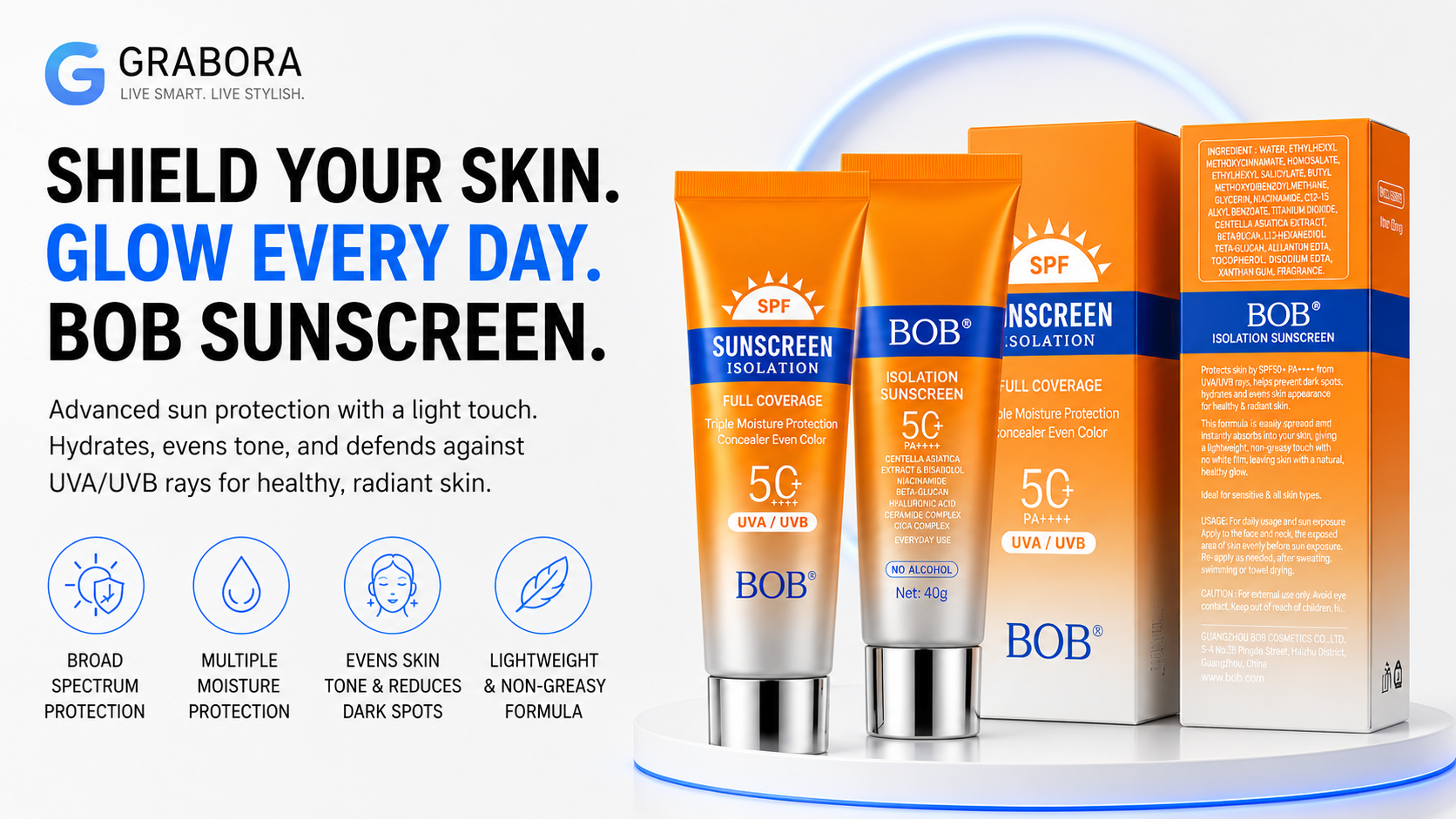 Perspectaa Sunscreen Moisturizing Cream - Landing Image 3