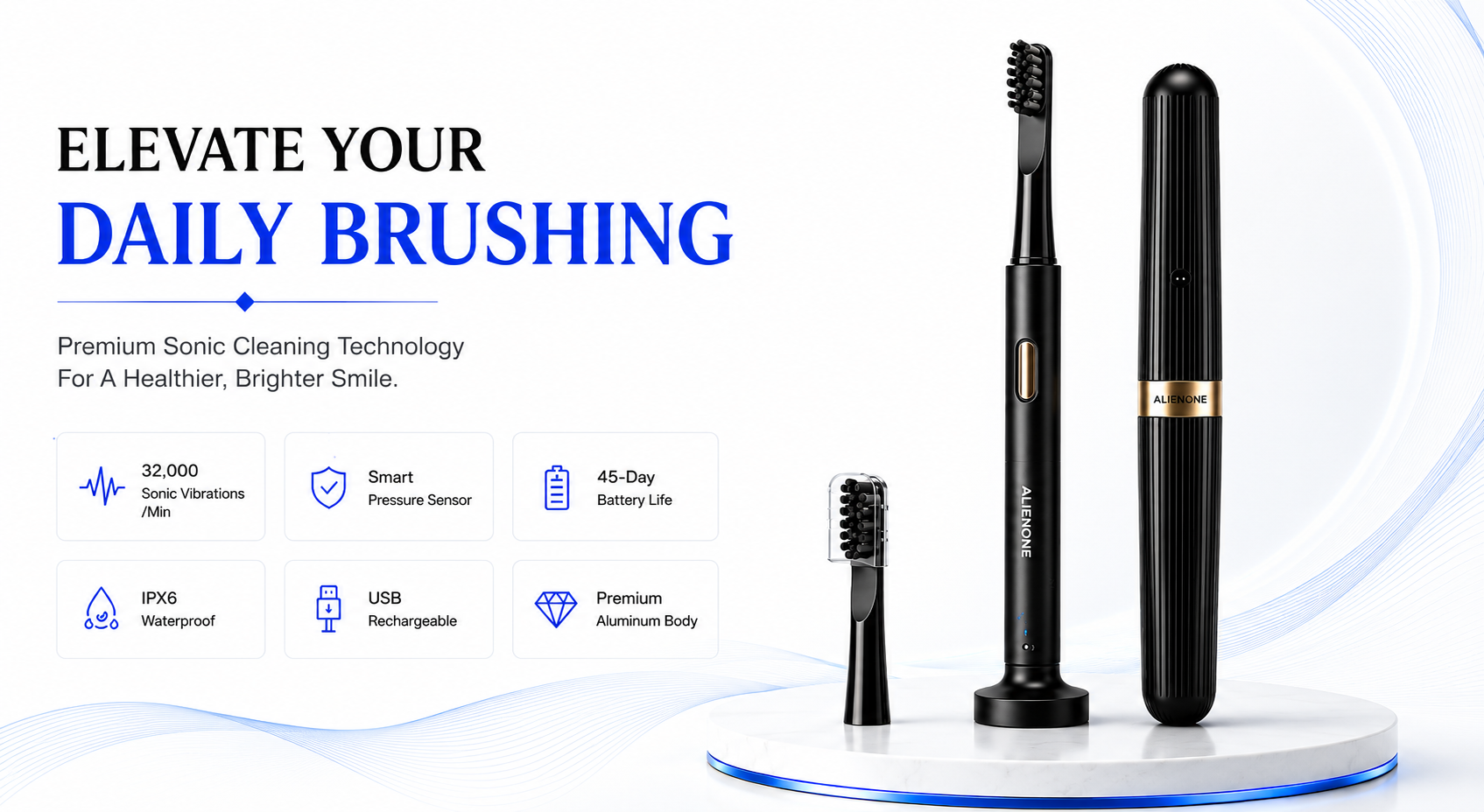 Perspectaa Electric Toothbrush - Landing Image 2