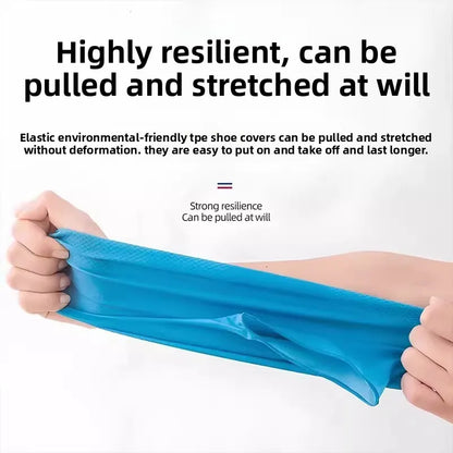 Perspectaa Waterproof Non-Slip PVC Shoe Covers