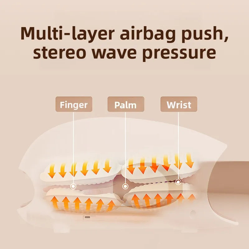 PerspectaaHand Massager with Heating and Air Wave Technology