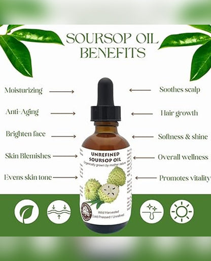 Perspectaa Best Nature's Cosmetics Organic Soursop Oil