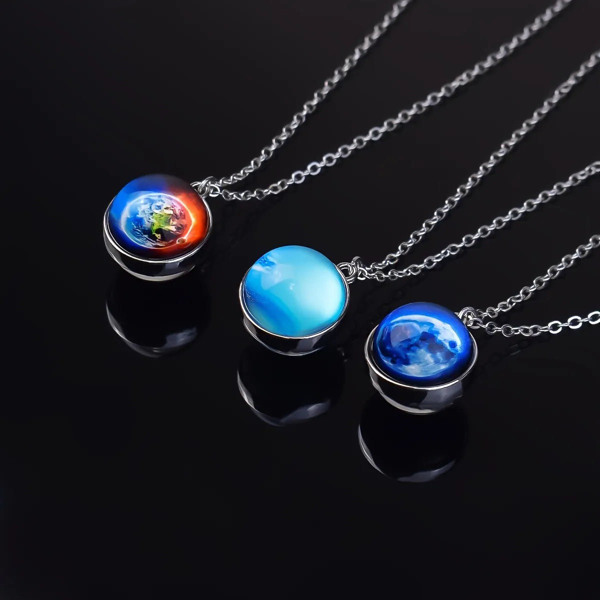PerspectaaSolar System Pendant Necklace