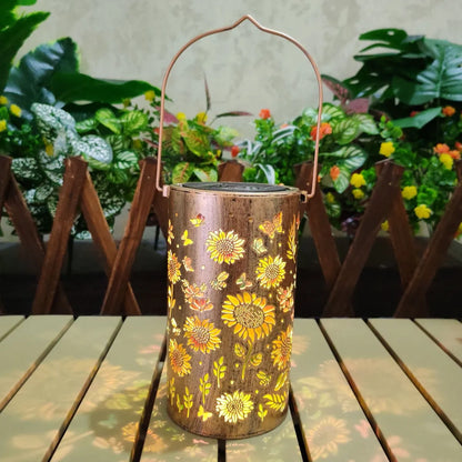 Perspectaa Solar Powered Outdoor Garden Hanging Ligh