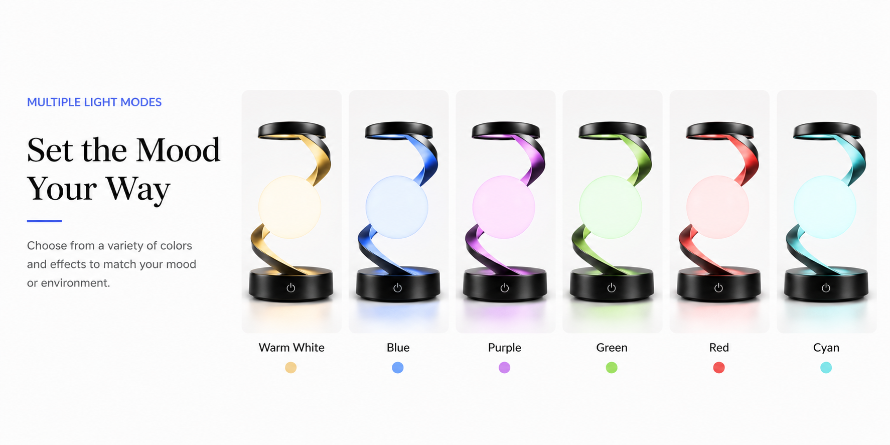 Perspectaa LED Desk Lamp - Landing Image 4