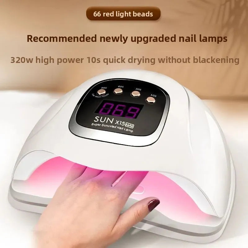 PerspectaaLED Nail Lamp with Red Light Technology
