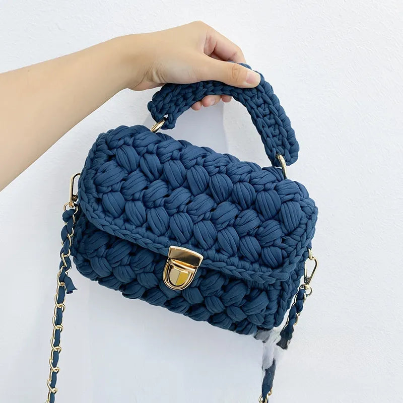 Perspectaa Handmade Woven Crossbody Bag