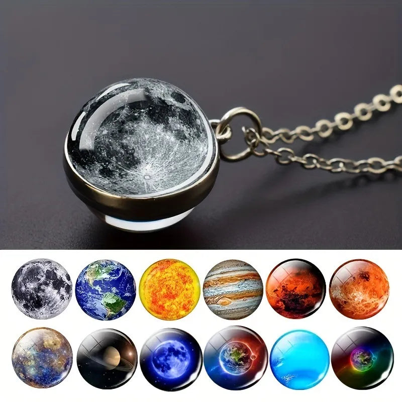 PerspectaaSolar System Pendant Necklace