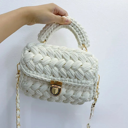 Perspectaa Handmade Woven Crossbody Bag